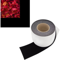 Cinta adhesiva de terciopelo negro para wrapping y películas