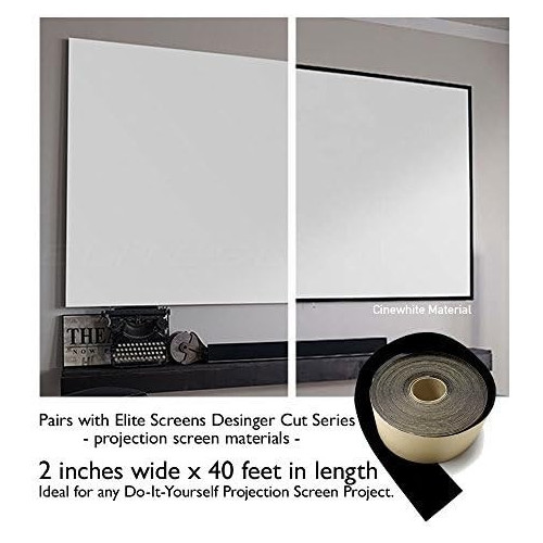 Schwarzes Samt-Klebeband für Wrapping und Dekorfolien Bester