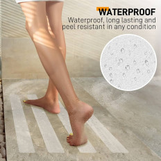 Clear Anti Slip adhesive tape for bath, shower and bathtub Best 2