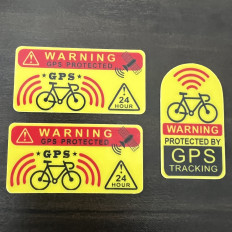 GPS stickers for bicycle with anti-theft effect warning of 2
