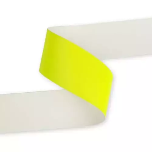 Wärmeschweissendbares Band (mit Eisen) fluoreszierend Gelb