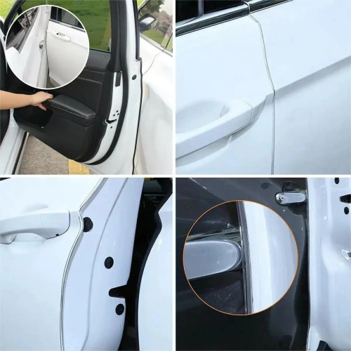 Transparent PVC anti-scratch protection strips for car door