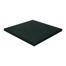 Anti-trauma interlocking tiles in synthetic rubber 40 x 40 cm