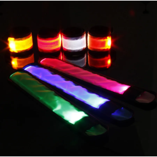 Brazalete luminoso LED de seguridad para deporte en 7 colores