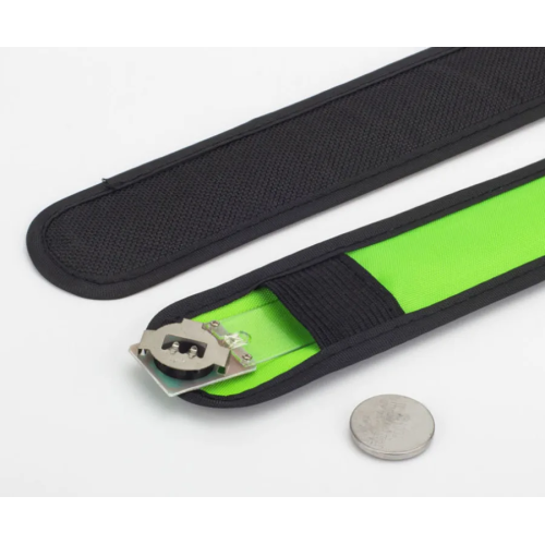 Bracciale luminoso Led da braccio o caviglia in 7 colori