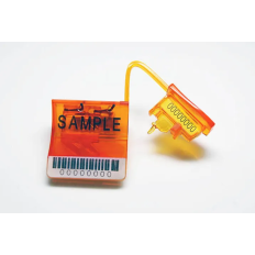 Numbered security seal for meters to be used with wire Best 2