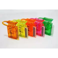 Nummeriertes Sicherheitssiegel für Messgeräte zur Verwendung