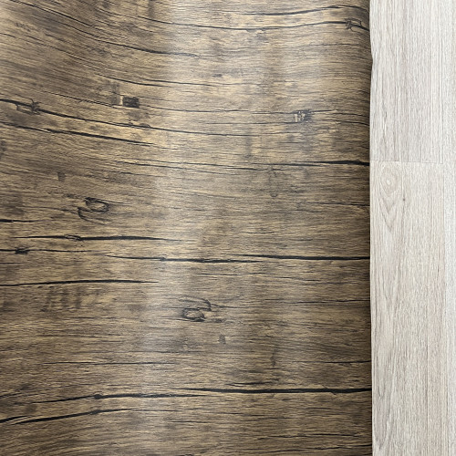 Film adhésif en vinyle avec bois gaufré imperméable pour la