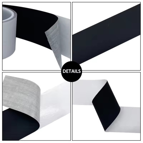 Fita adesiva de tecido refletiva preta 20mm/50mm Melhor preço