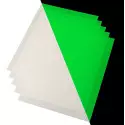 5x papel adhesivo A4 que brilla en la oscuridad para impresora