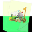 5x A4 adhesive paper glow in the dark for inkjet printer Best
