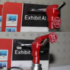 Anti-theft hook lock security device for retail store 2