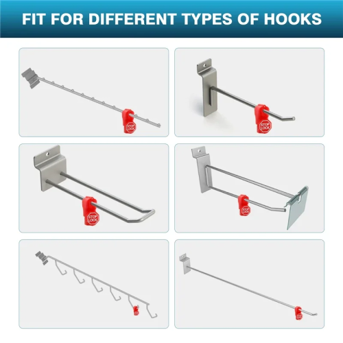 Dispositif de sécurité antivol à crochet pour magasin de détail