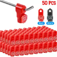 Anti-theft hook lock security device for retail store