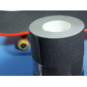 Folha adesiva antiderrapante preta para skate e prancha - 230mm