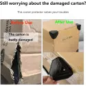 Protectores de esquinas bordes para embalajes, cajas de cartón
