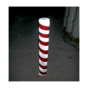 3M™ Red and white car park platform chevron hazard warning film