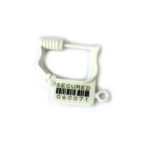 Selos de segurança de cadeado com fecho de plástico / metal e