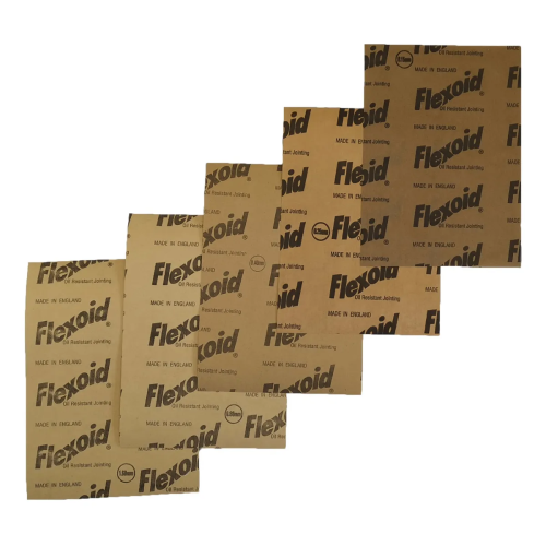 Papel de juntas Flexoid® original em folhas A4 com 4 espessuras