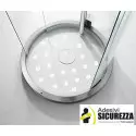 Dischi Adesivi Antiscivolo Aqua Safe trasparenti per vasca da