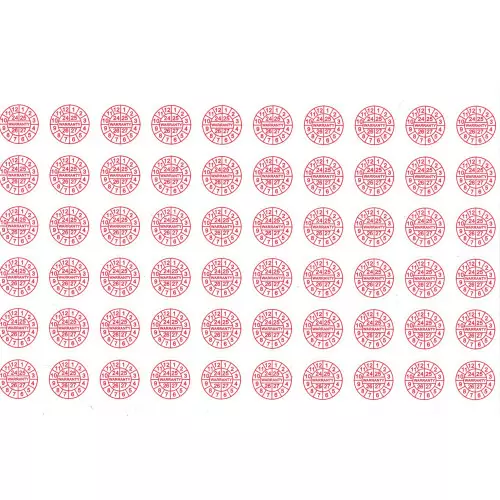 Etichette bollini adesivi antimanomissione con...