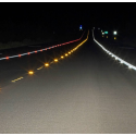 Orange plastic Road Reflector for Floor - 115x80x17mm Best