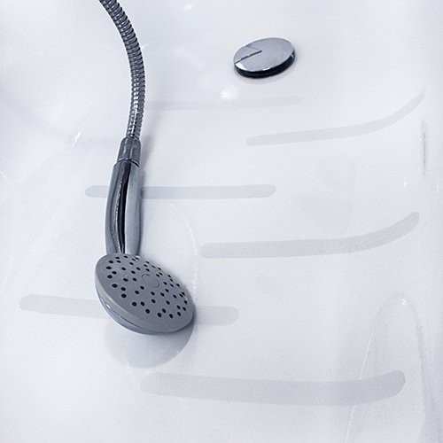 20 Strisce adesive antiscivolo trasparenti per vasca