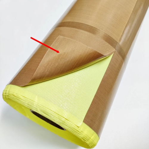Tecido de fibra de vidro revestido em PTFE alta temperatura