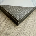 Sound-absorbing sandwich panel aluminum film + polyurethane +