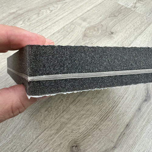 Sound-absorbing sandwich panel aluminum film + polyurethane +