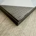 Sound-absorbing sandwich panel aluminum film + polyurethane +