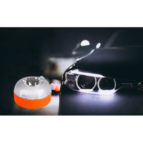 Luz de emergência homologada para sinalização rodoviária de