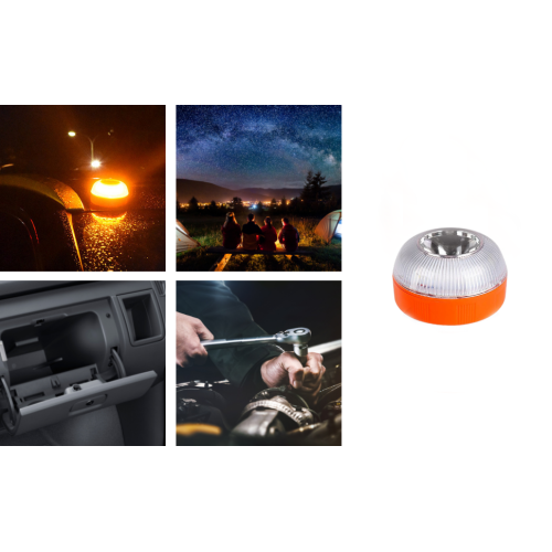 Lumière d’urgence homologuée pour signalisation routière de