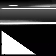 Película adhesiva negra brillante APA made in Italy car