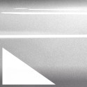 APA glänzend metallic Comet Silber Klebefolie made in Italy Car