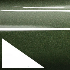 Película adesiva verde britânico metálico brilhante APA made in