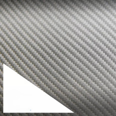Película adhesiva 3D efecto carbono plateado APA made in Italy