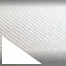 APA 3D weiße Carbonoptik Klebefolie made in Italy Car Wrapping