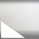 APA 3D weiße Carbonoptik Klebefolie made in Italy Car Wrapping