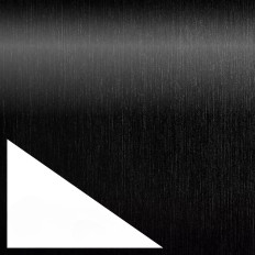 Film adhésif 3D brossé noir corbeau APA made in Italy covering