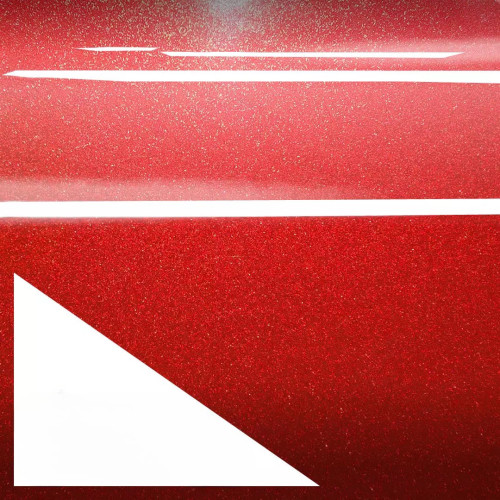 Película adesiva metálica brilhante vermelho fogo candy APA
