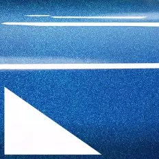 Película adhesiva metálica brillante azul candy APA made in