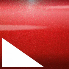 Película adesiva metálica fosca vermelho fogo APA made in Italy