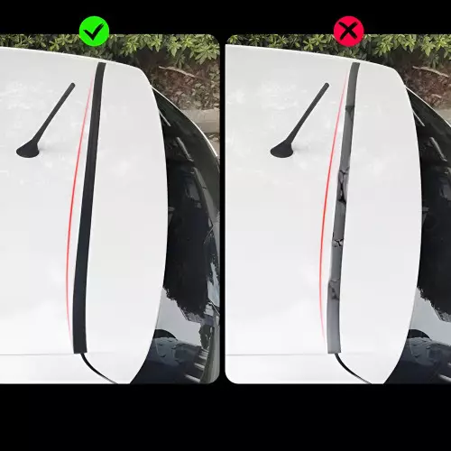 1,6M selbstklebende Gummidichtung für Kofferraum/Heckklappe