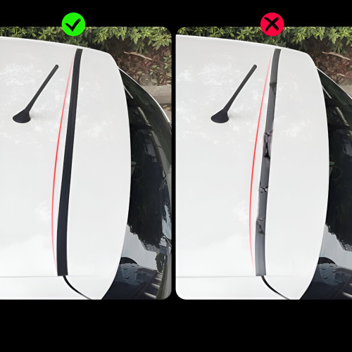 1,6M vedação de borracha adesiva para porta-malas/tampa