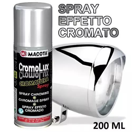 MACOTA CROMOLUX peinture chromée en spray 400° finition chrome