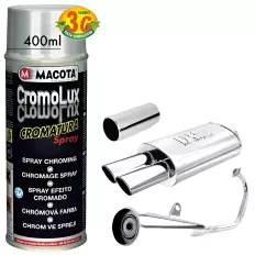 MACOTA CROMOLUX chrome spray paint 400° heat-resistant chrome