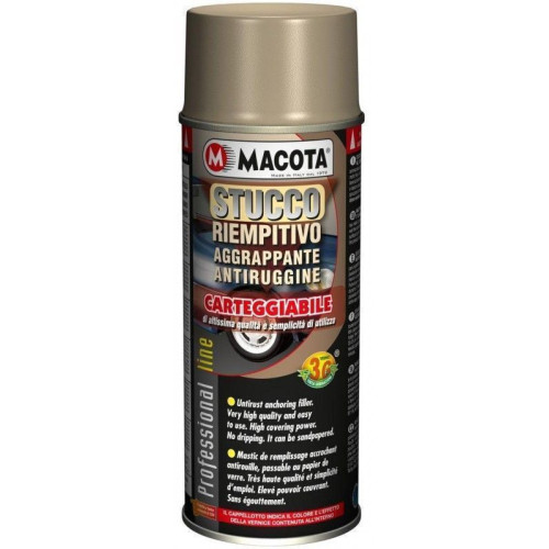 MACOTA SPACHTEL spray Füller schleifbar rostschutz 400ml Bester