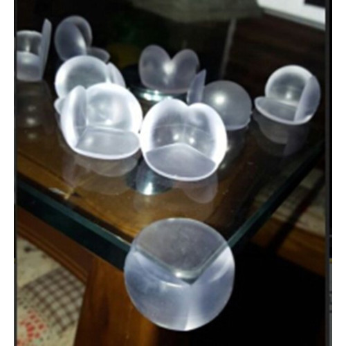 10 x Protetores de arestas em silicone para a segurança das
