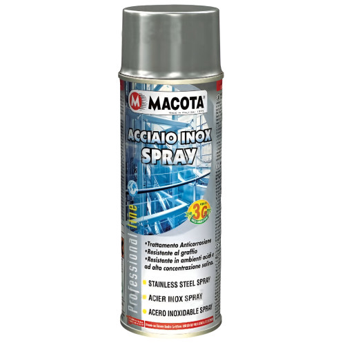 MACOTA ACCIAIO INOX Spray anticorrosione resistente al graffio